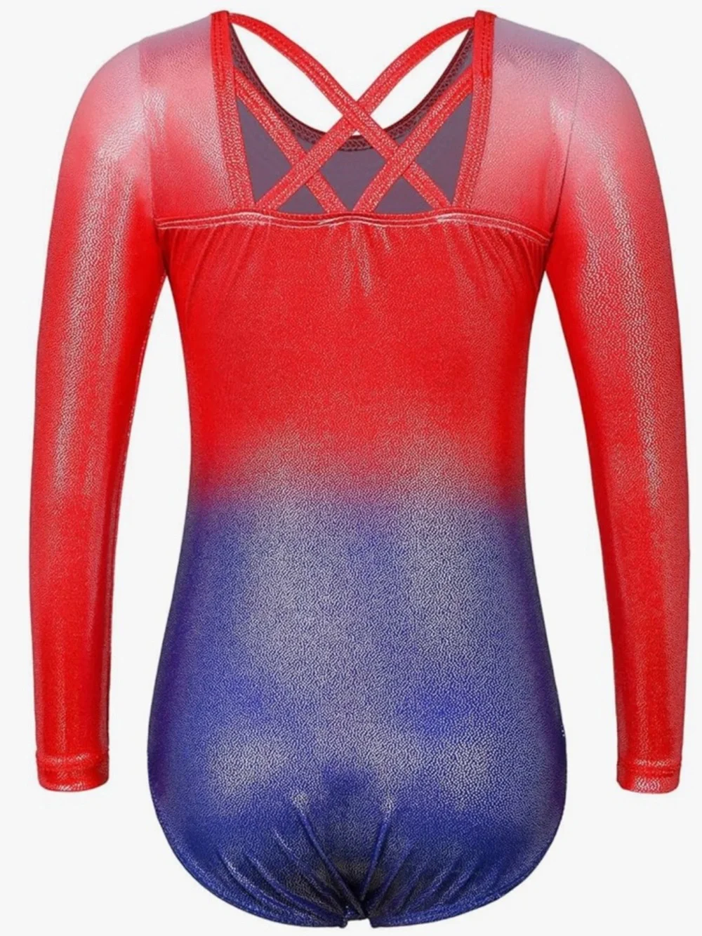 Gymnastics Leotard Long Sleeve Sparkly Cute Dance Outfit Matching Shorts Set nwt